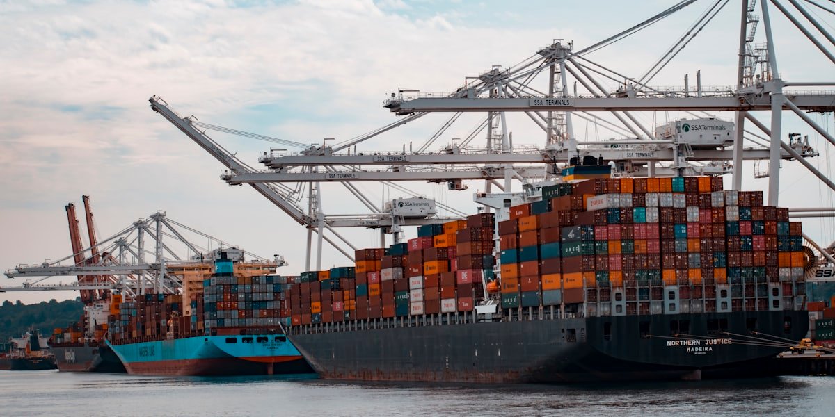 Arrivée des véhicules au port de Cotonou